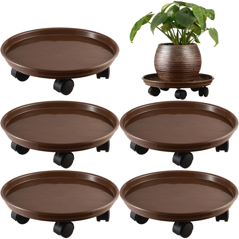 Rolling Plant Caddy (with wheels)