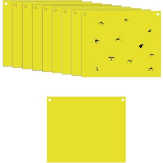 Sticky Insect Traps (Yellow-Blue - 10 pcs)